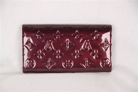 louis vuitton vernis amarante wallet|louis vuitton collection.